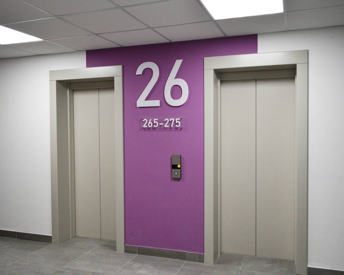 Изготовление навигации для ЖК и административных зданий