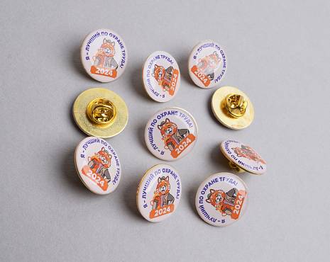Пример работ «Значки со смолой» №31