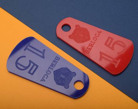 Пример работ «Номерки» №7