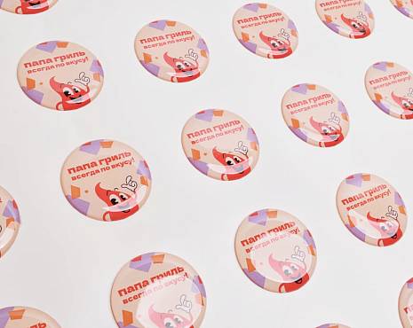 Пример работ «Наклейки со смолой» №93