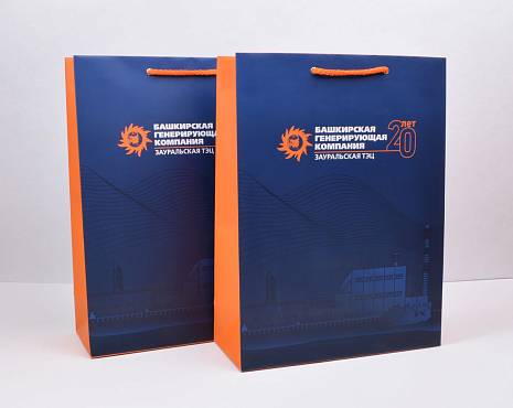 Пример работ «Пакеты с логотипом» №3