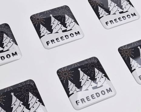 Пример работ «Наклейки со смолой» №51