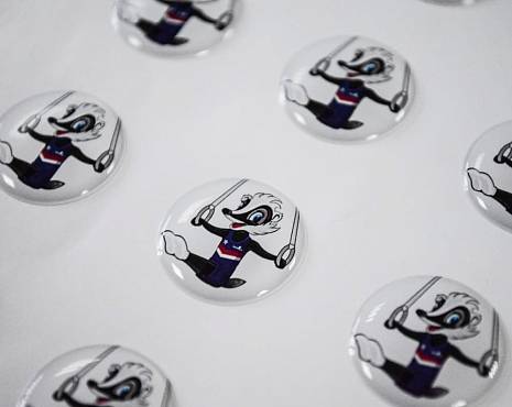 Пример работ «Наклейки со смолой» №35