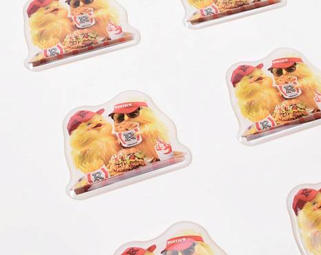 Пример работ «Наклейки со смолой» №84