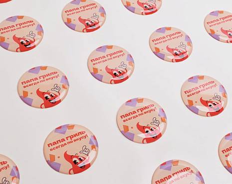 Пример работ «Наклейки со смолой» №92