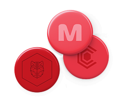 Значки закатные