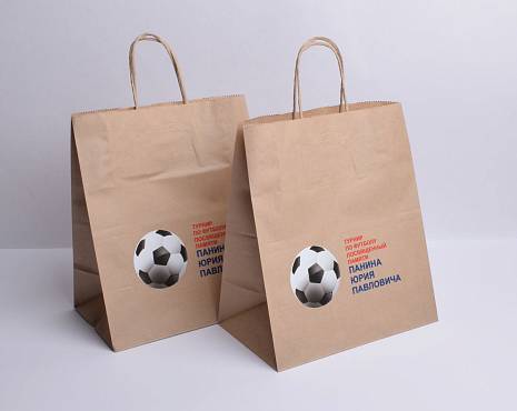 Пример работ «Пакеты с логотипом» №4