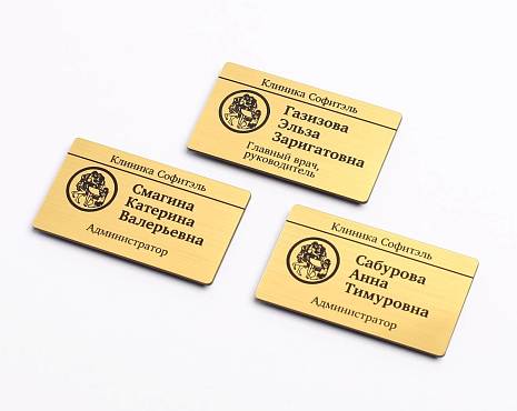 Пример работ «Бейджи» №38