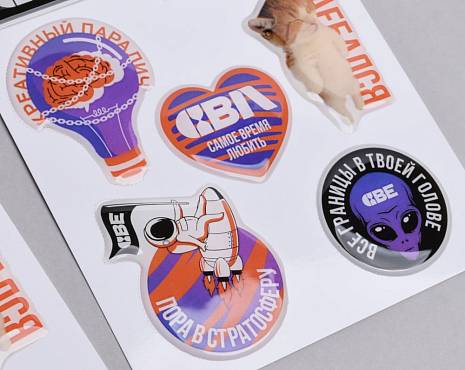 Пример работ «Наклейки со смолой» №67