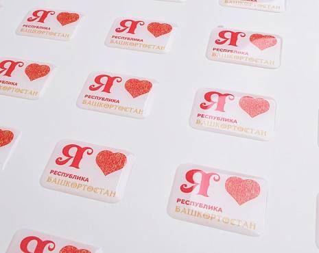 Пример работ «Наклейки со смолой» №64