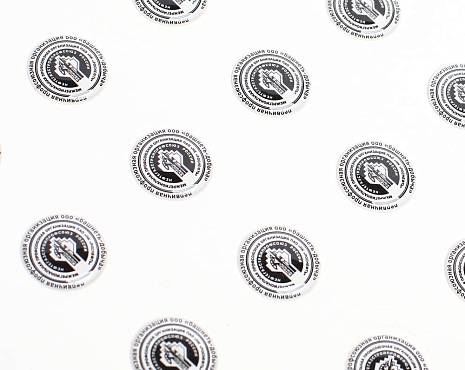 Пример работ «Наклейки со смолой» №34