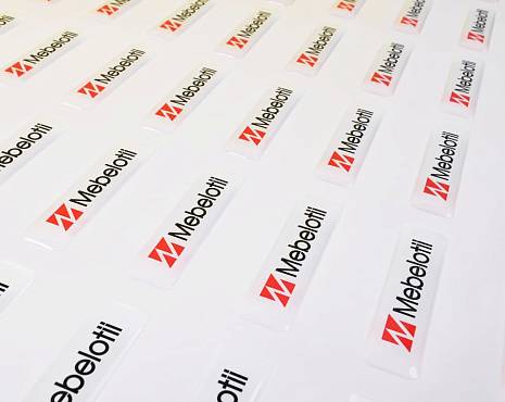 Пример работ «Наклейки со смолой» №3