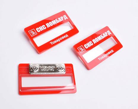 Пример работ «Бейджи» №1