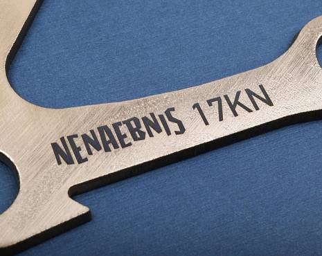 Пример работ «Лазерная гравировка на металле» №78