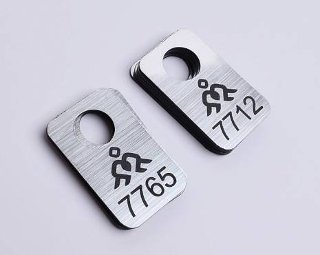 Пример работ «Номерки» №22