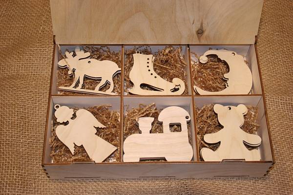 Деревянные подвески